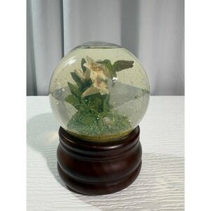 San Francisco Music Box Company Hummingbird Snow Globe Music Box PLAYS S0058